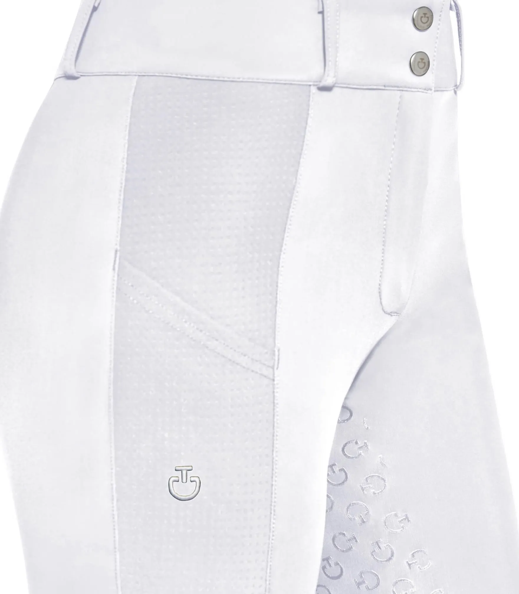 Reithose Damen Perforated Insert FS24, Vollbesatz, Full-Grip