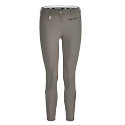 Reithose Damen Prisca McCrown, Kniebesatz, Lederbesatz