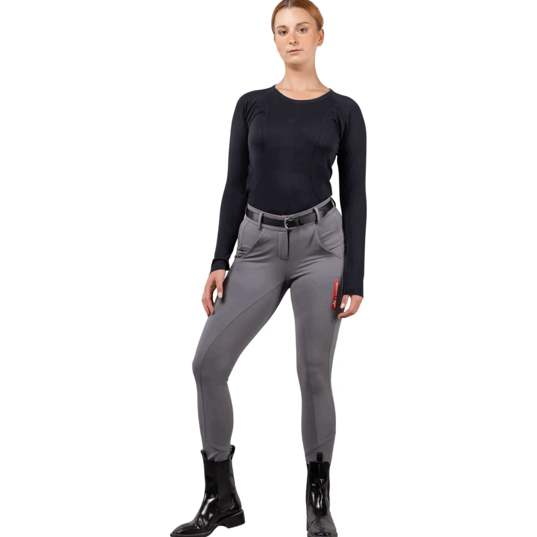Reithose Damen R2 Close Contact FS26, Vollbesatz, Full-Grip