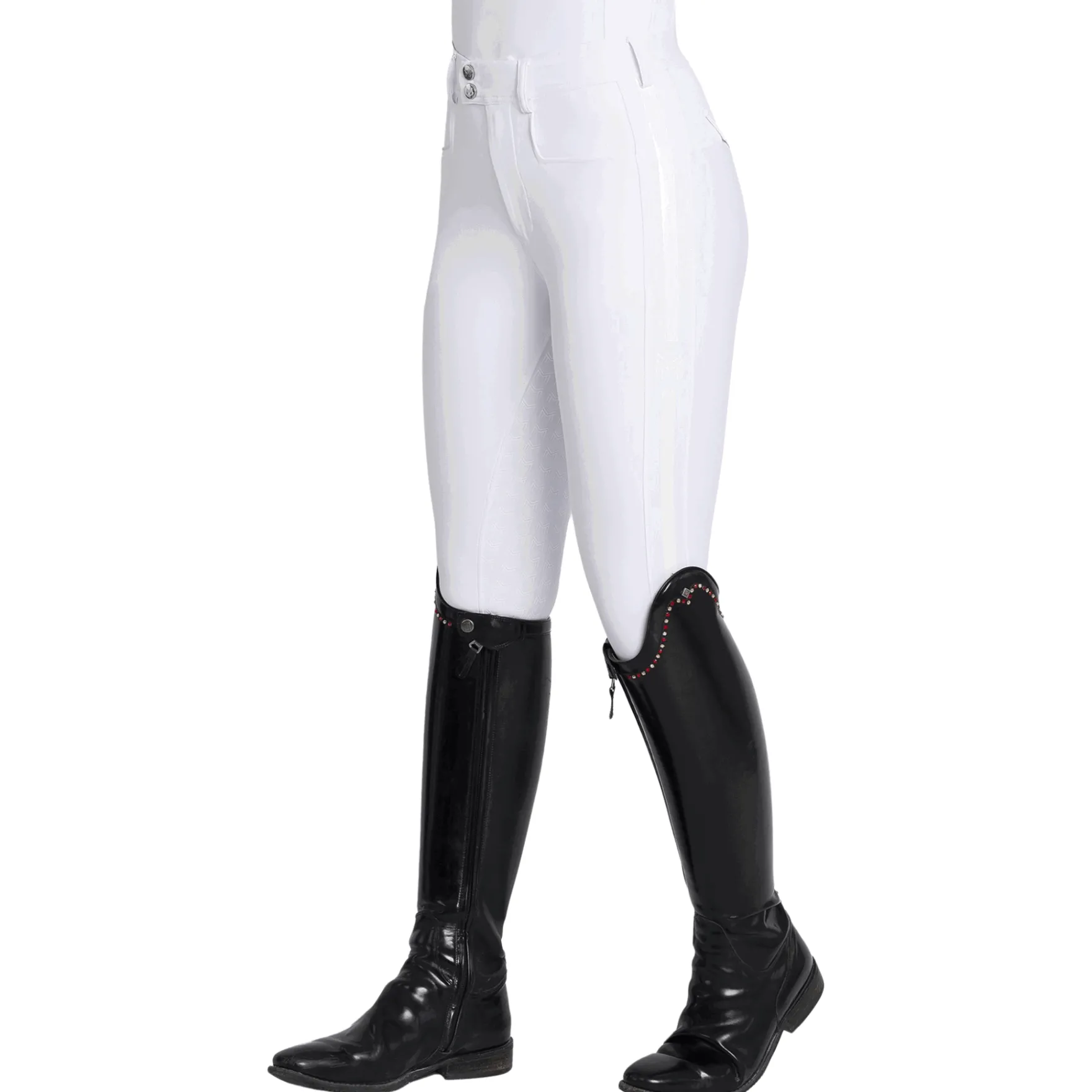Reithose Damen Reflection, Vollbesatz, Full-Grip