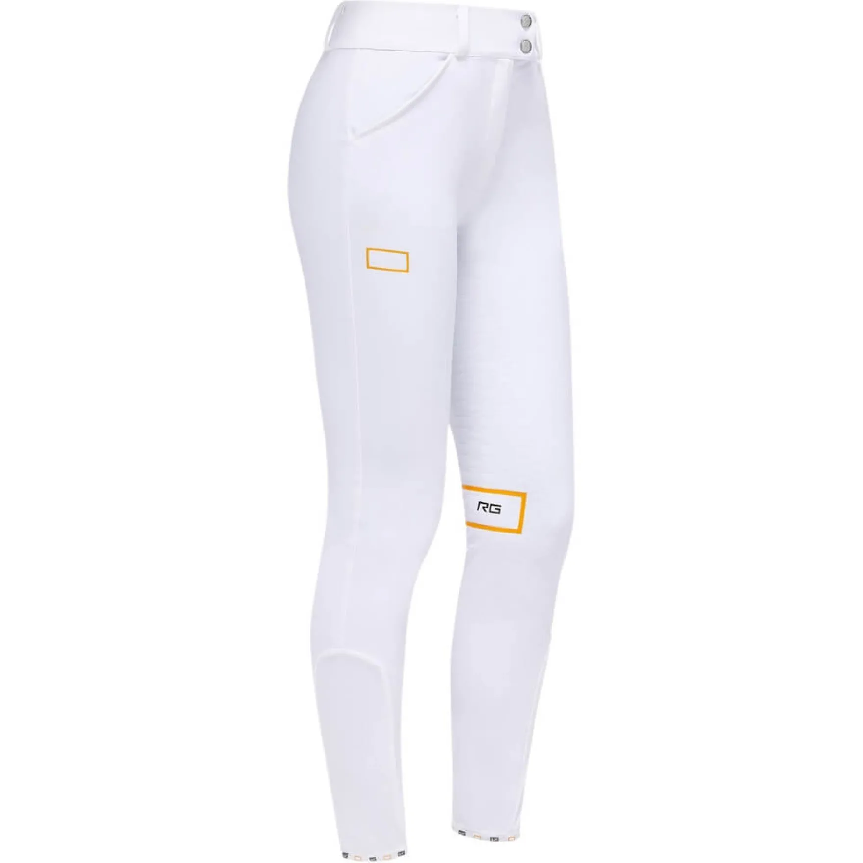 Reithose Damen RG High Waist HW22, Vollbesatz, Full-Grip