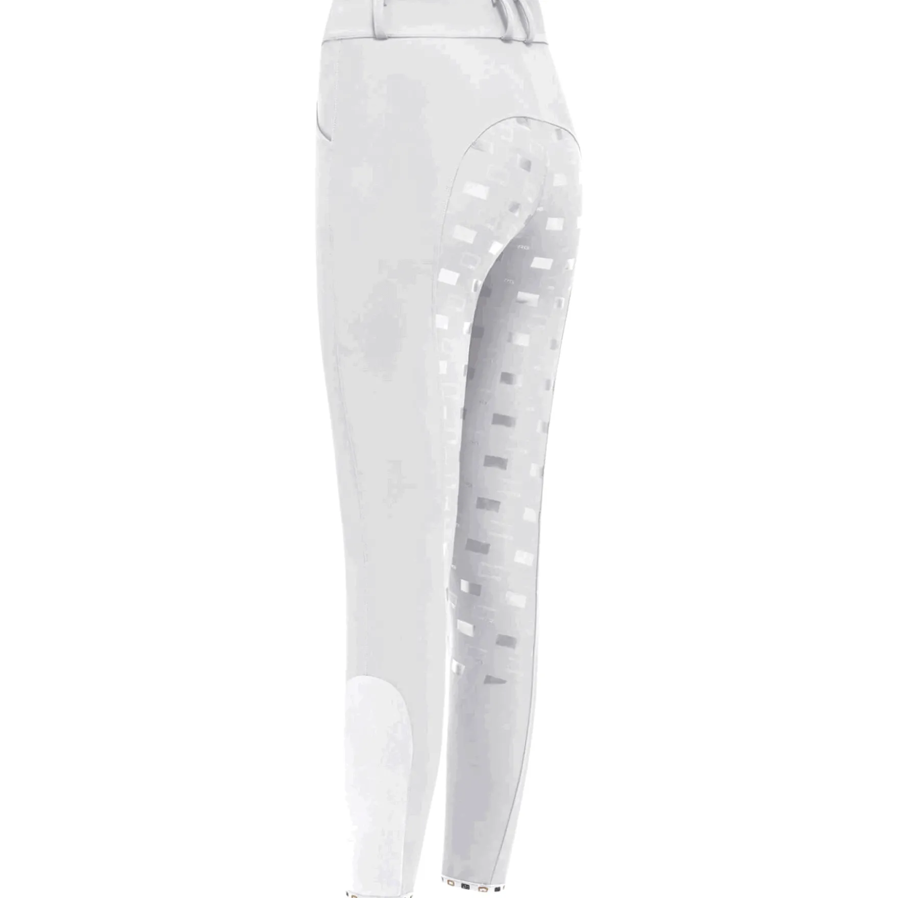 Reithose Damen RG High Waist, Vollbesatz, Full-Grip