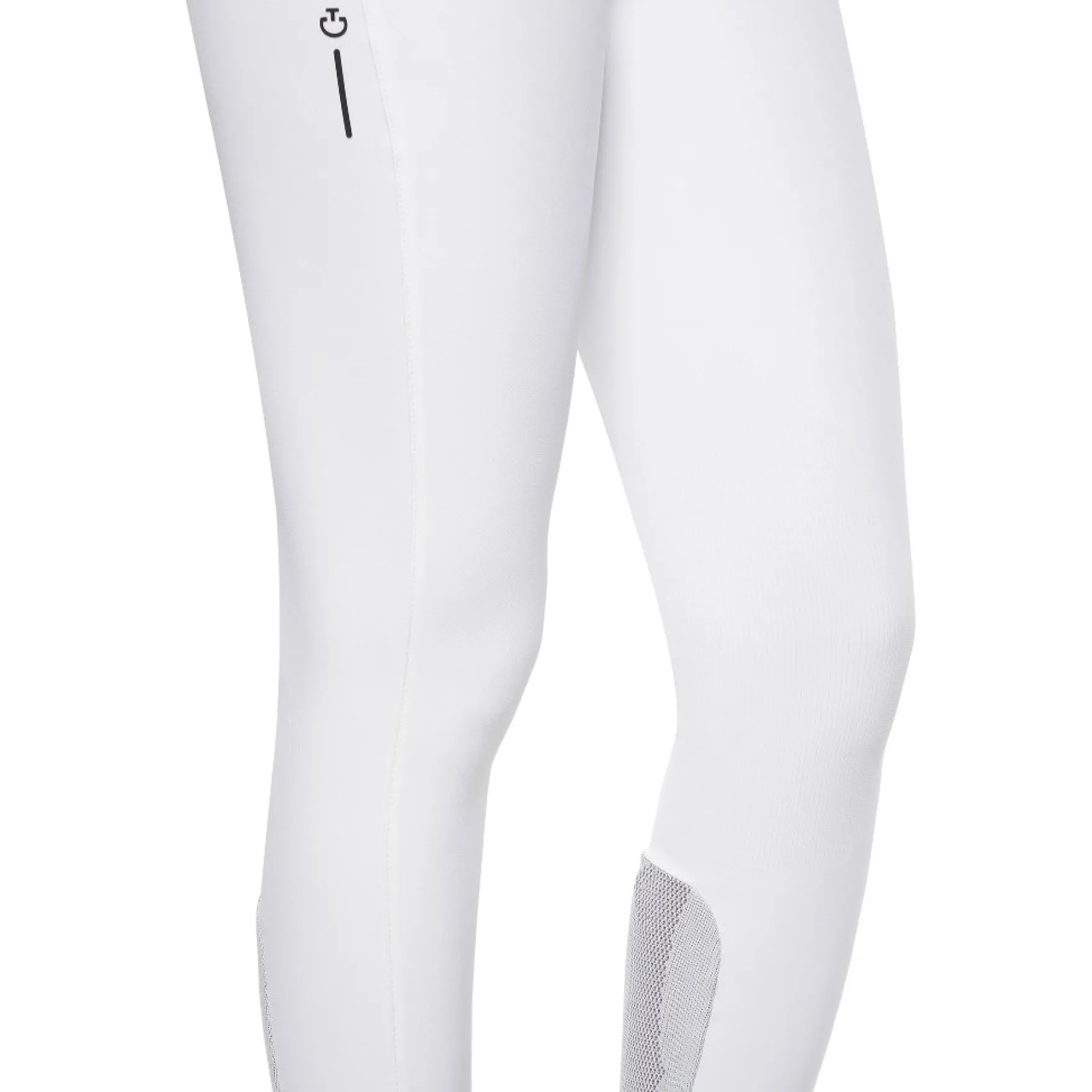 Reithose Damen RS Regular Waist, Kniebesatz, integrierter Grip