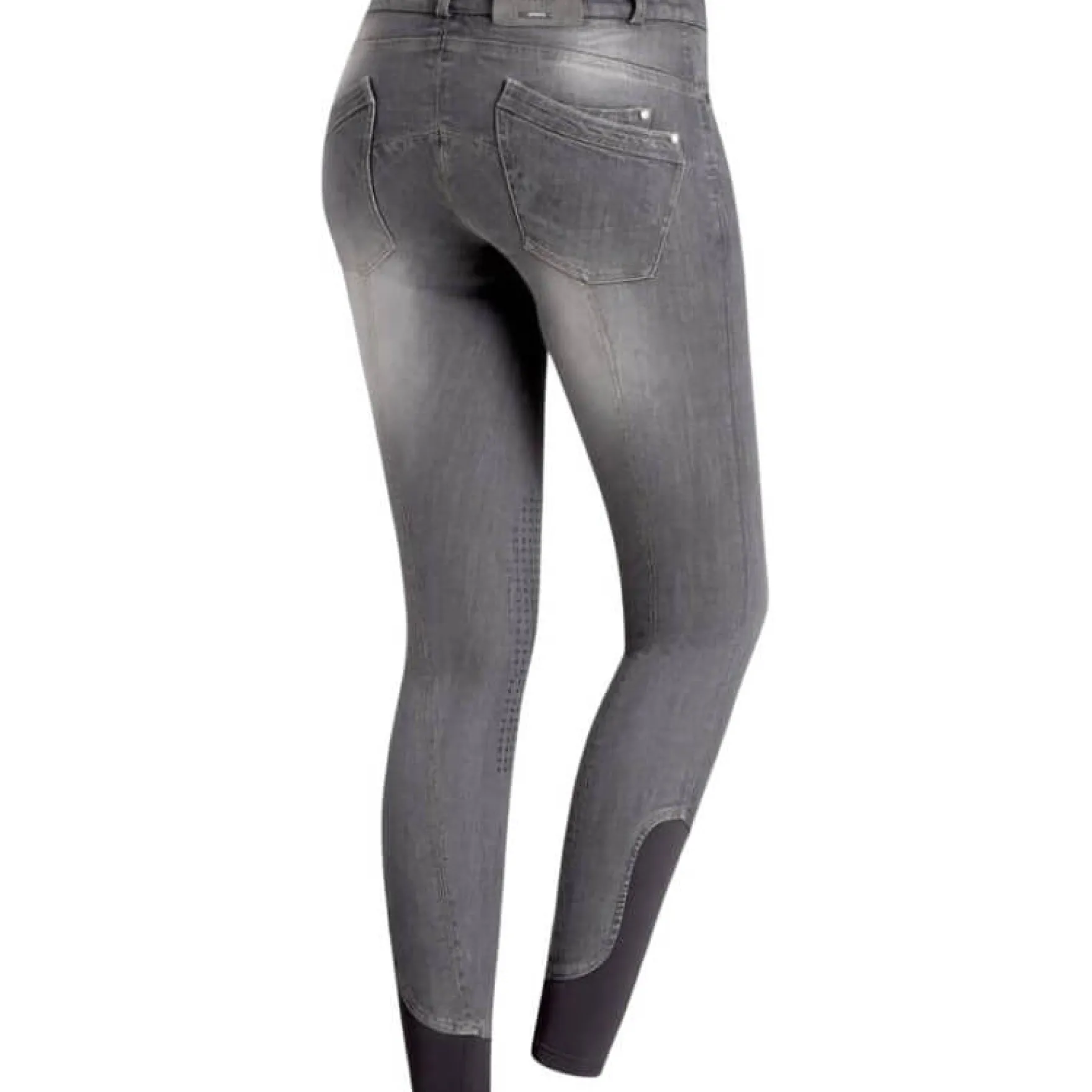 Reithose Damen Summer SPLyra Jeans, Jeansreithose, Kniebesatz, Knee-Grip