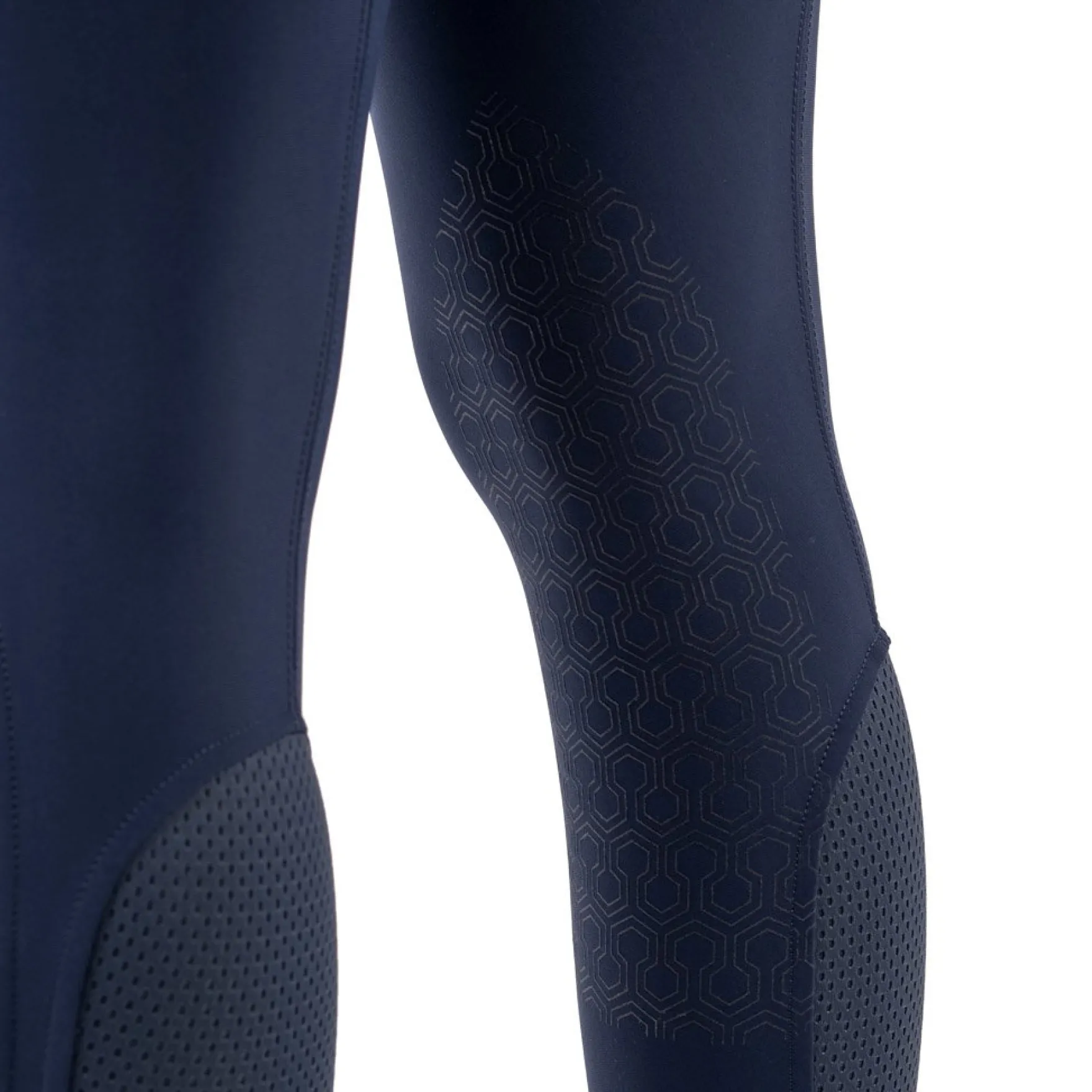Reithose Damen Tri Factor, Kniebesatz, Knee-Grip