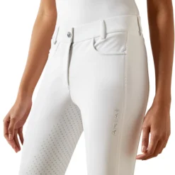 Reithose Damen Tri Factor NT, Vollbesatz, Full-Grip