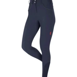 Reithose Damen Victoria Silicone Seat, Vollbesatz, Full-Grip, High Waist