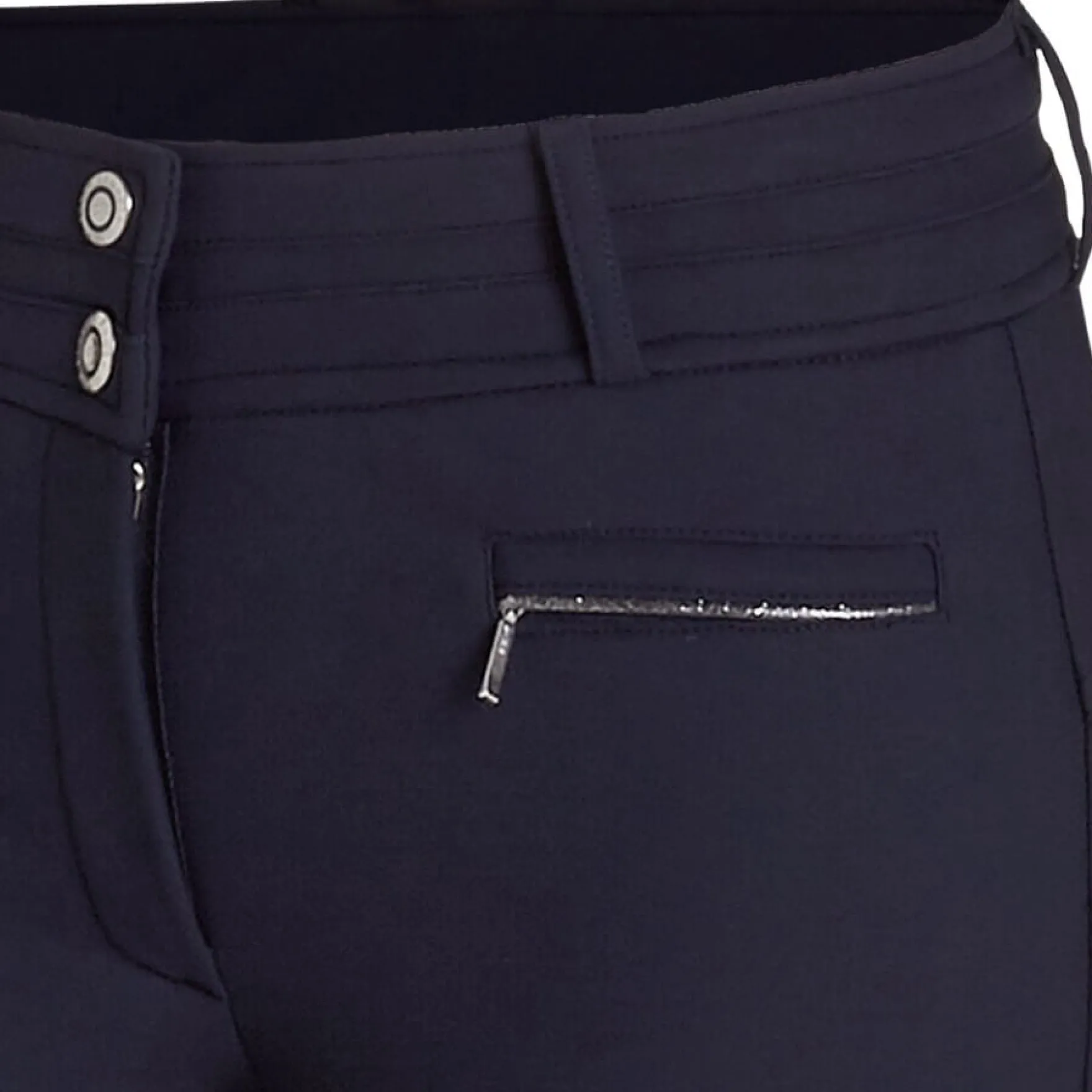 Reithose Damen Winter Heather, Winterreithose, Vollbesatz, Full-Grip