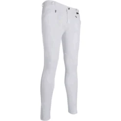 Reithose Herren Basic, Kniebesatz, Stoff