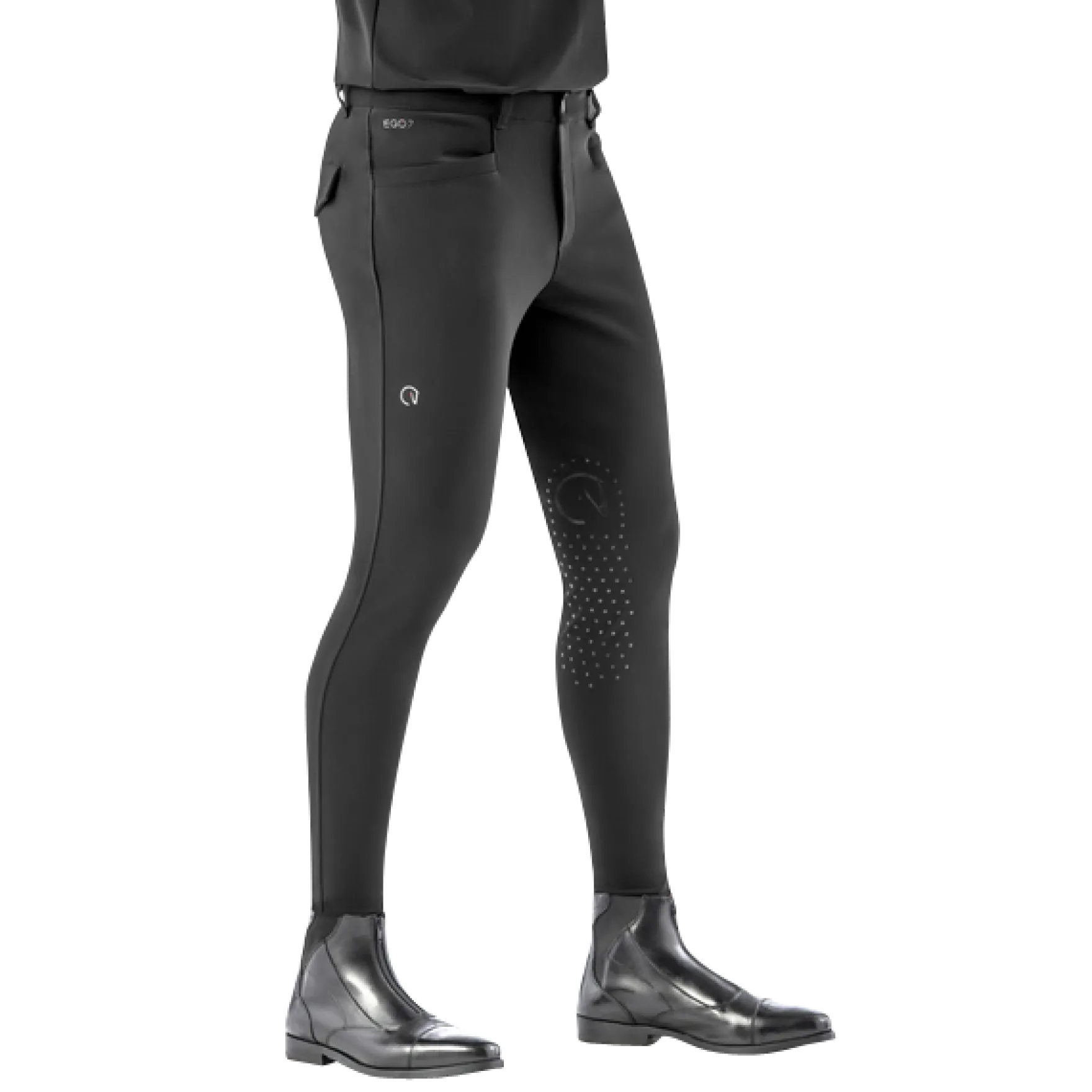 Reithose Herren EJ Jumping Breeches, Kniebesatz, Knee-Grip