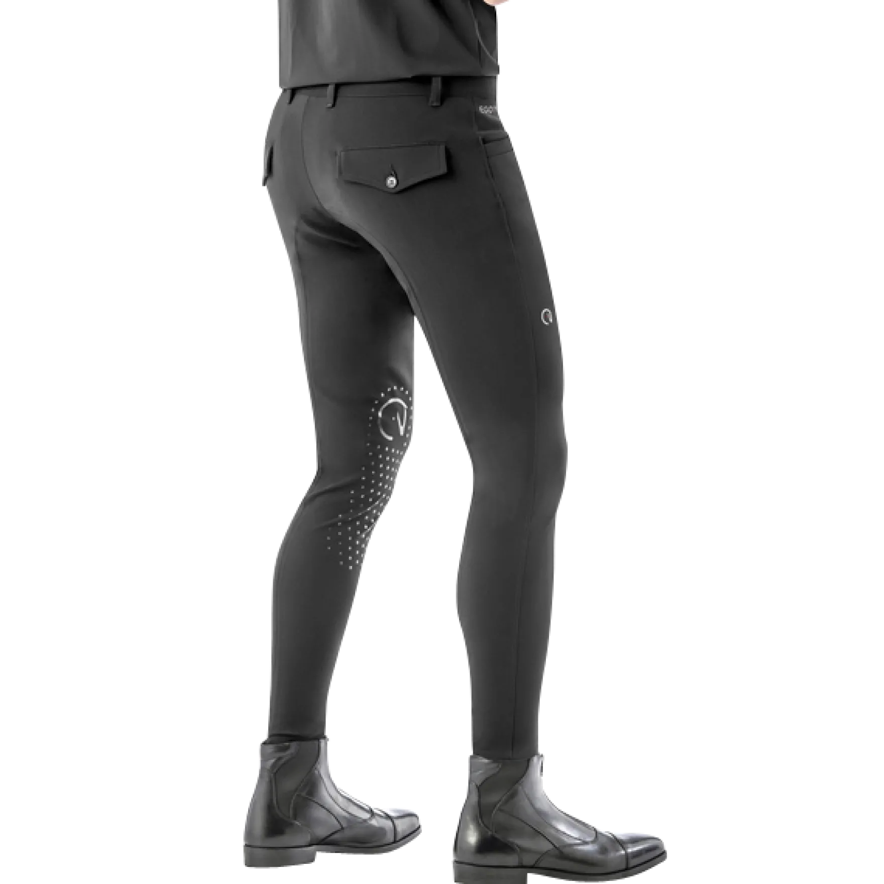 Reithose Herren EJ Jumping Breeches, Kniebesatz, Knee-Grip
