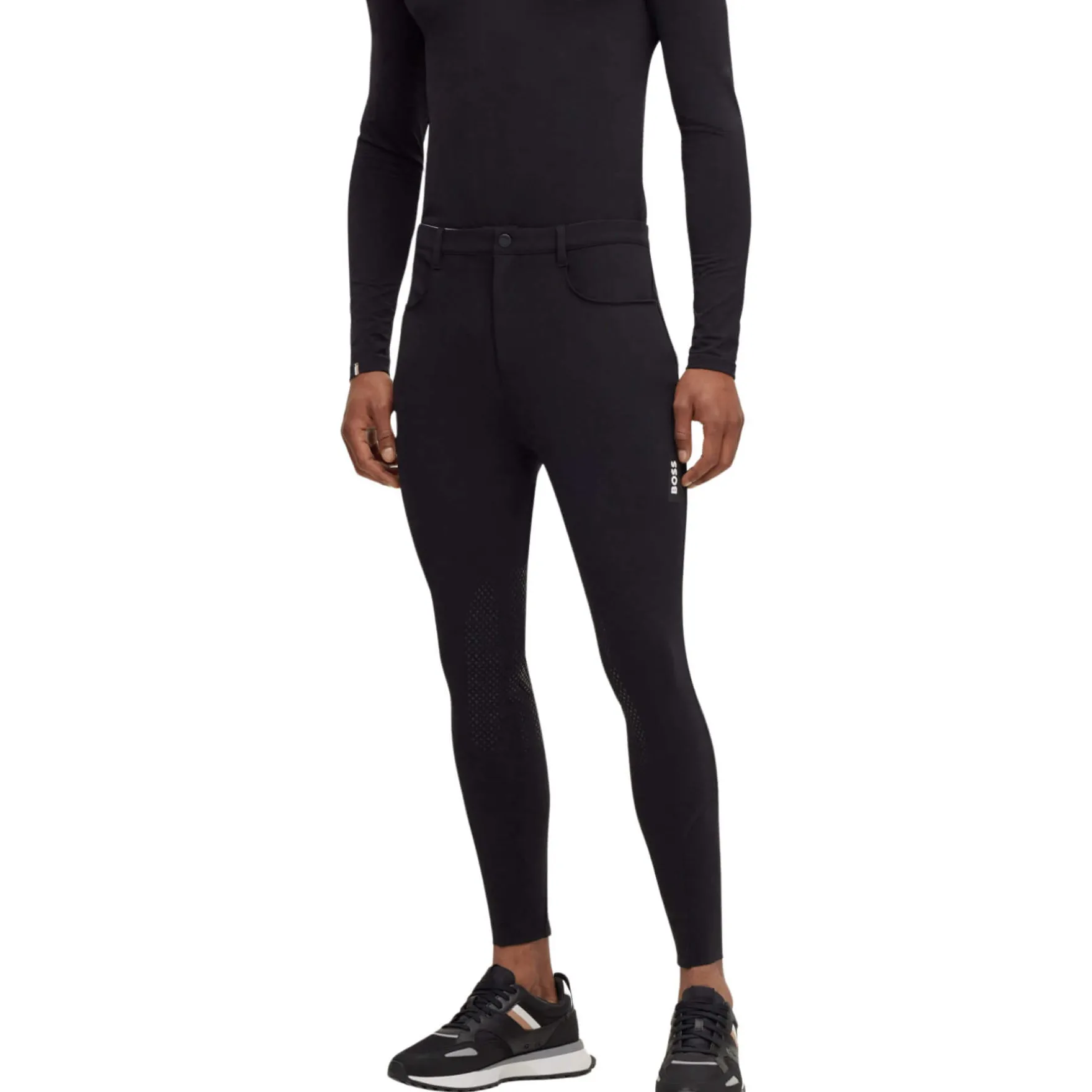 Reithose Herren James Sommer FS24, Kniebesatz, Knee-Grip