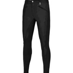 Reithose Herren Liostro FlexTec Leather, Vollbesatz, Kunstleder-Besatz