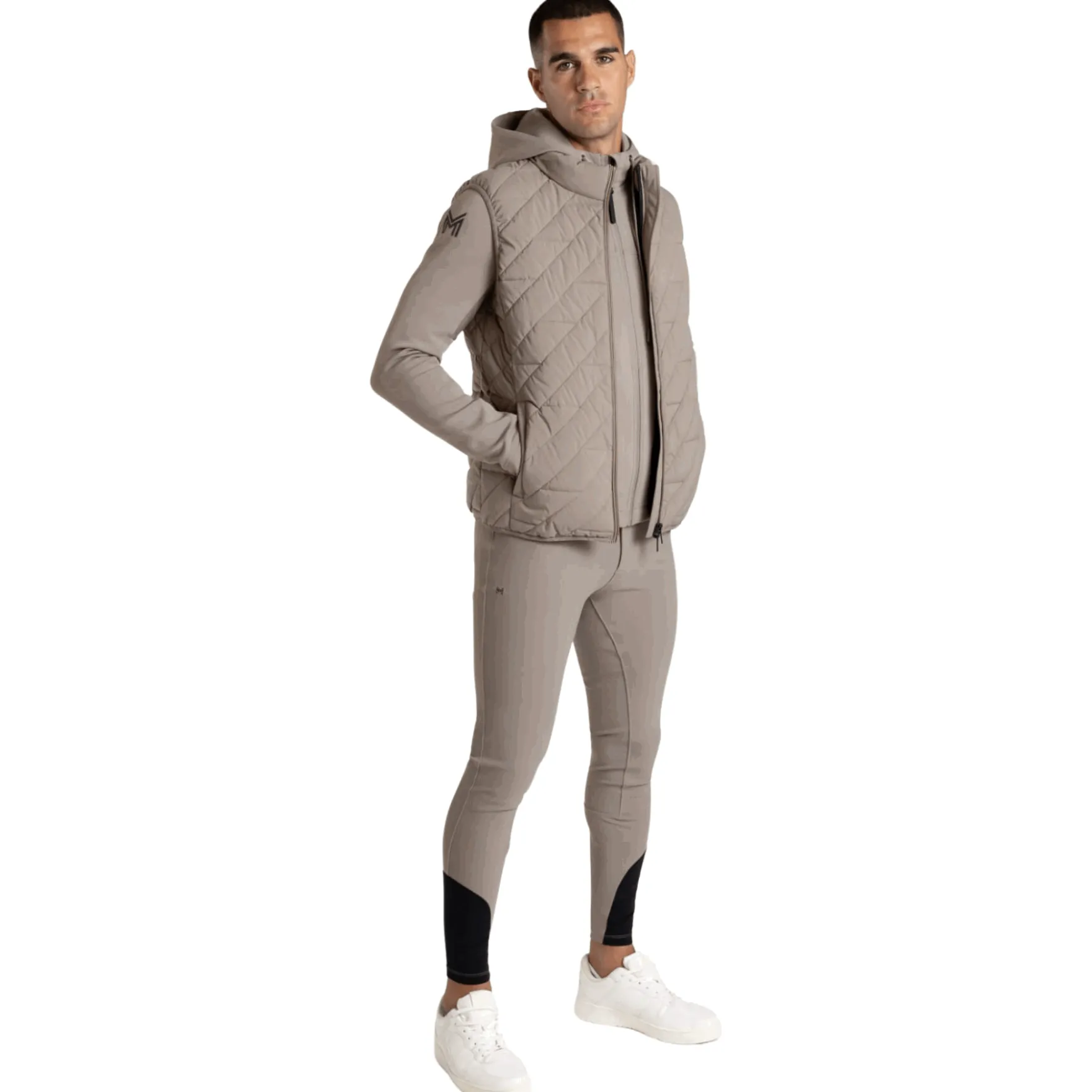 Reithose Herren Performance, Vollbesatz, Full-Grip