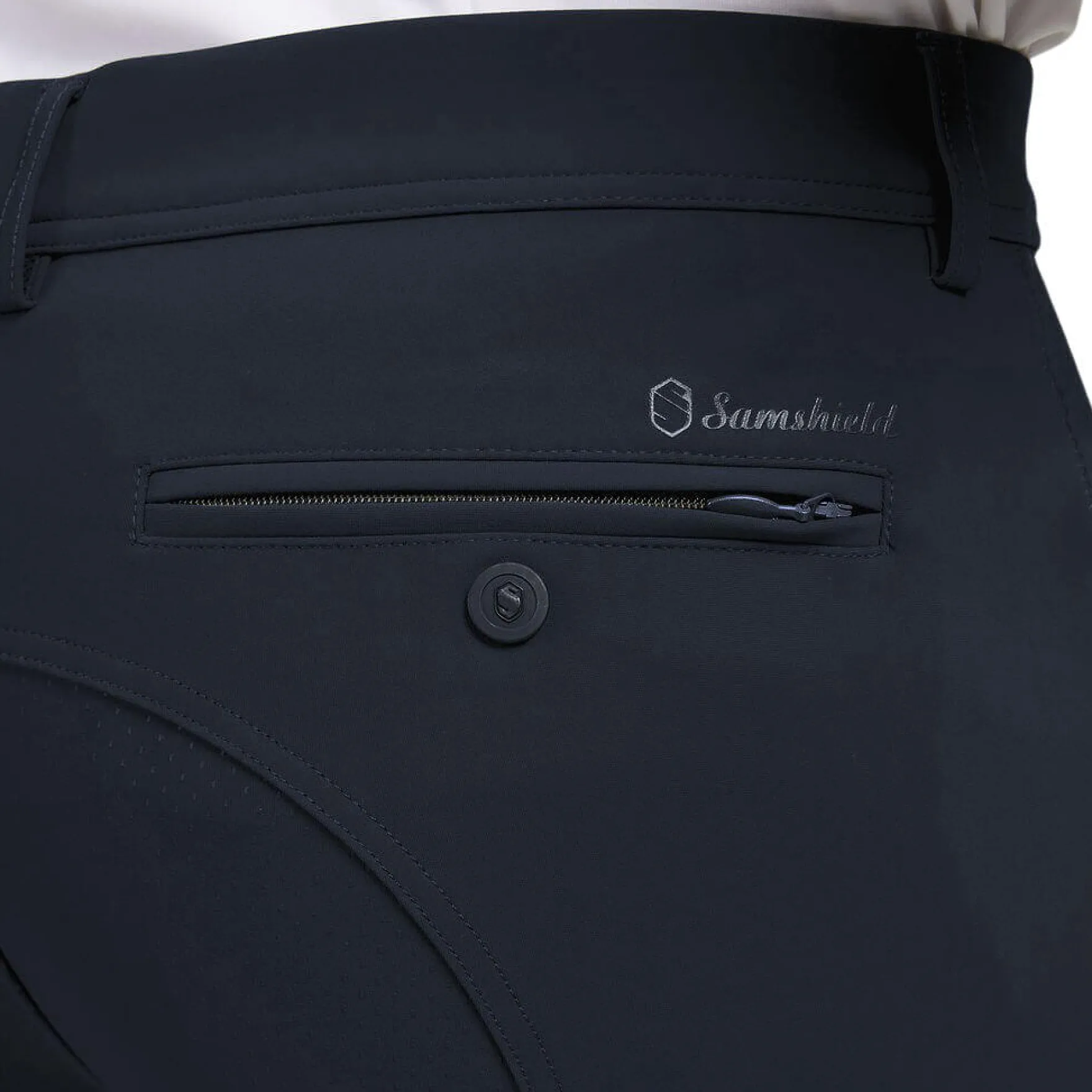Reithose Herren Raphael Winter, Vollbesatz, Full-Grip, Winterreithose