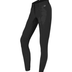 Reithose Kinder Hella, High Waist, Vollbesatz, Full-Grip