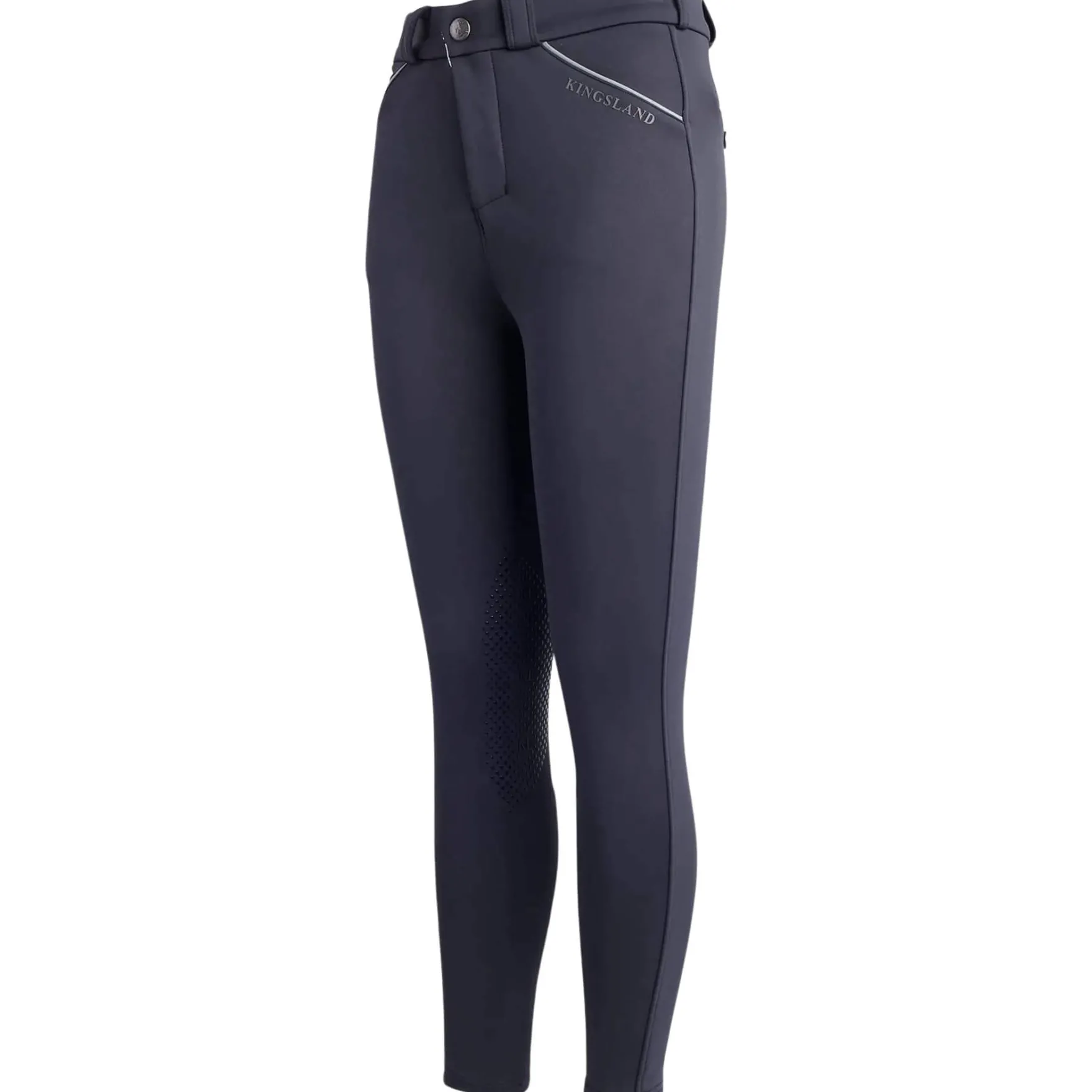 Reithose Kinder KLkian Trekkers HW22, Kniebesatz, Knee-Grip, Winterreithose