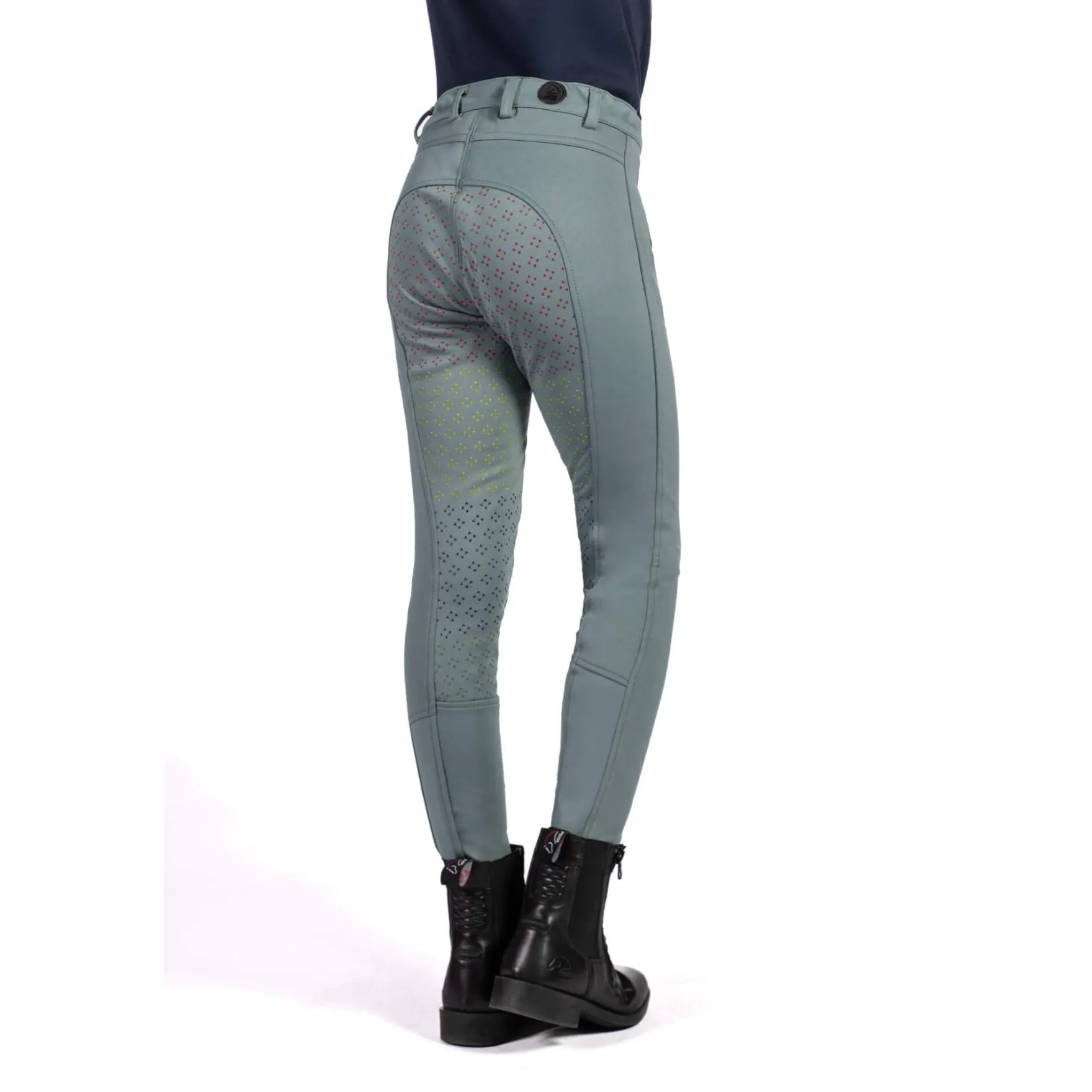 Reithose Kinder Mia HW25, Vollbesatz, Full-Grip