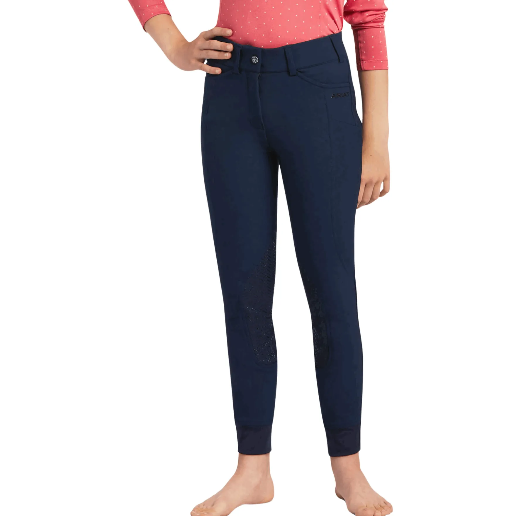 Reithose Kinder Prelude, Kniebesatz, Knee-Grip