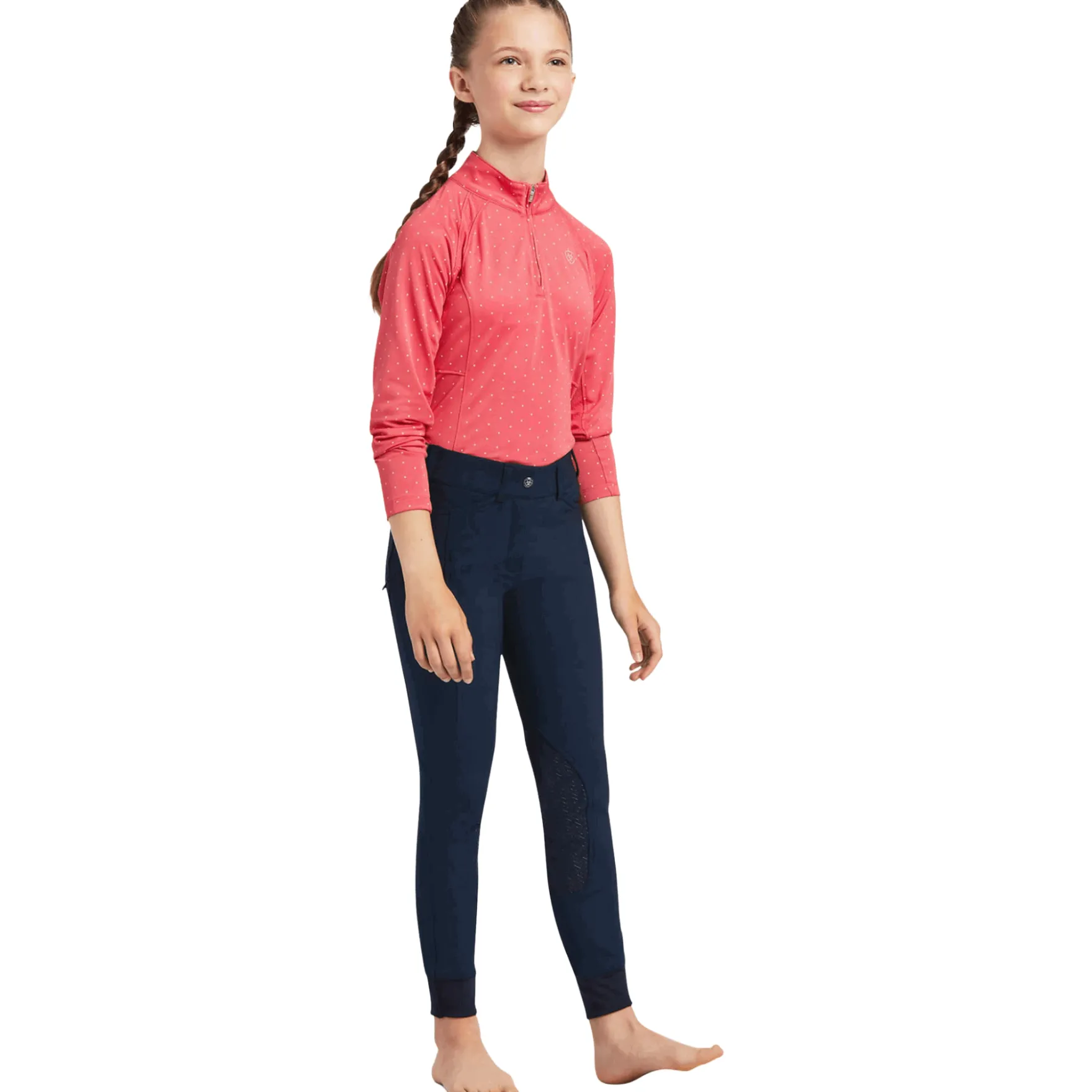 Reithose Kinder Prelude, Kniebesatz, Knee-Grip