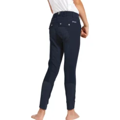 Reithose Kinder Tri Factor, Vollbesatz, Full-Grip