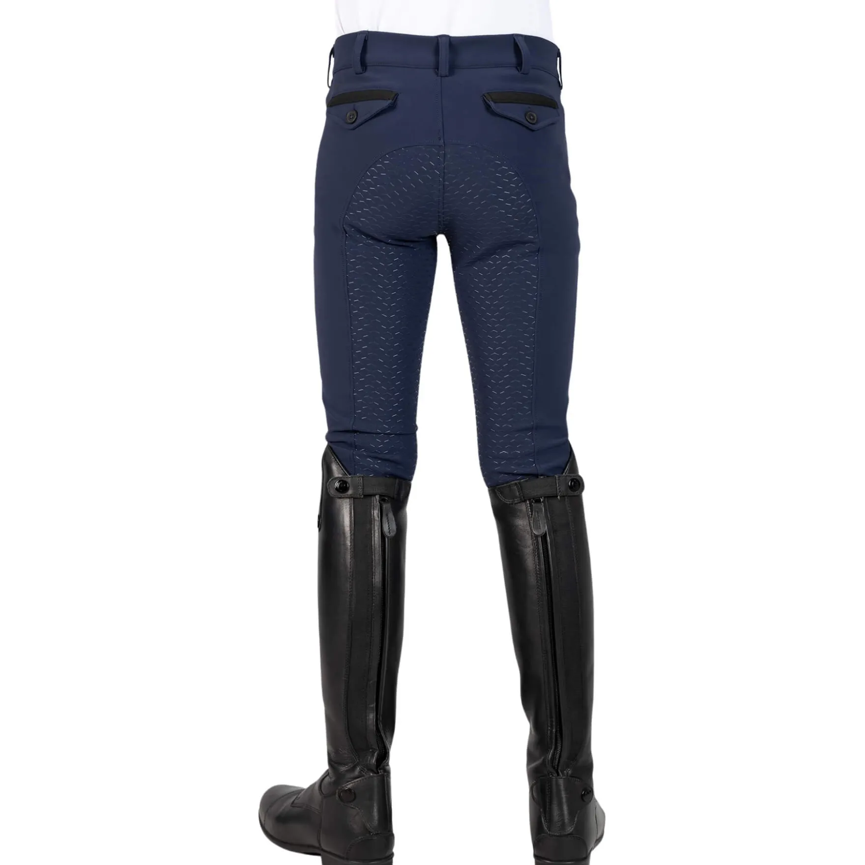 Reithose Kinder YR Performance Breeches, Vollbesatz, Full-Grip