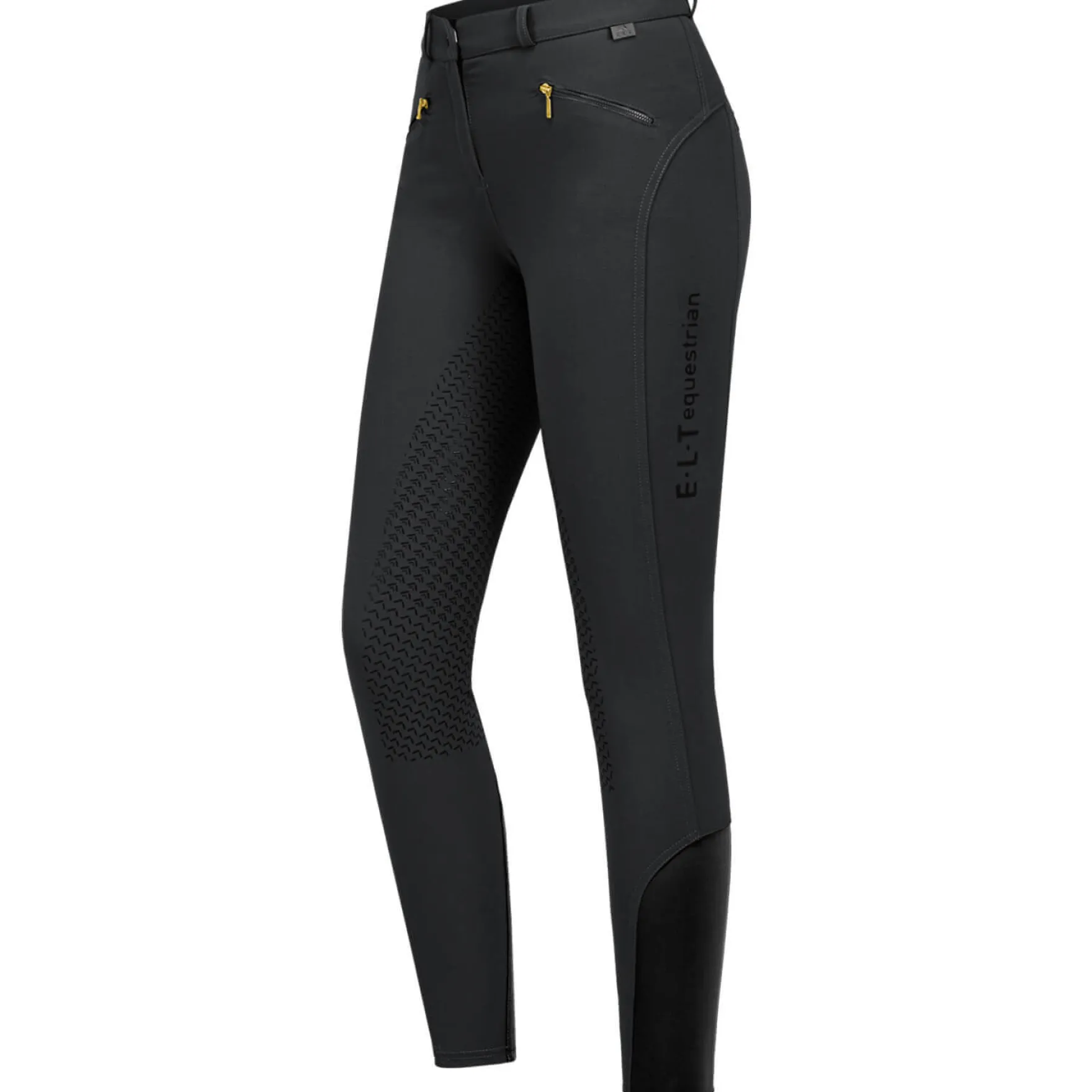 Reithose Mädchen Lucy Glam Silikon, Vollbesatz, Full-Grip