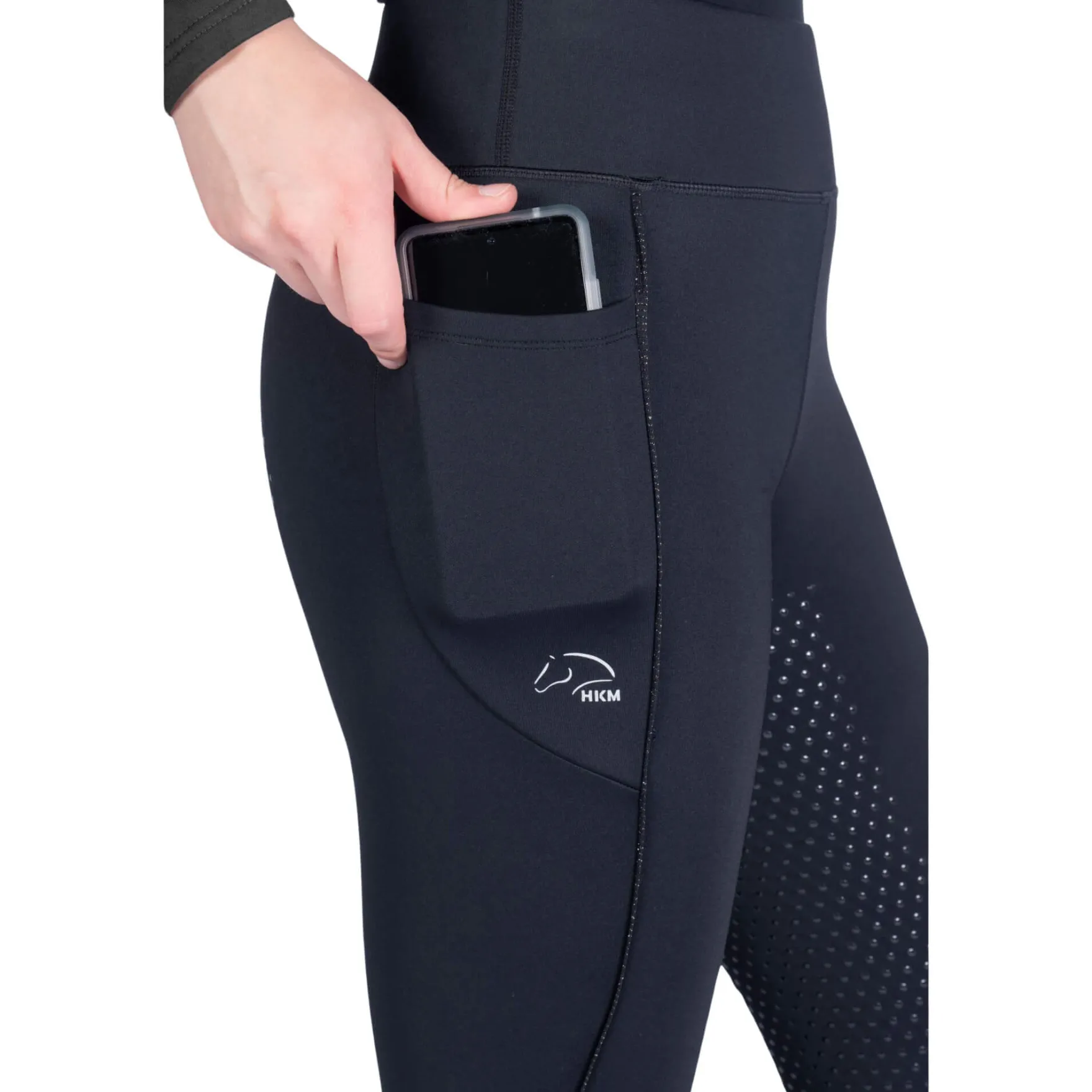 Reitleggings Damen Alice, Vollbesatz, Full-Grip