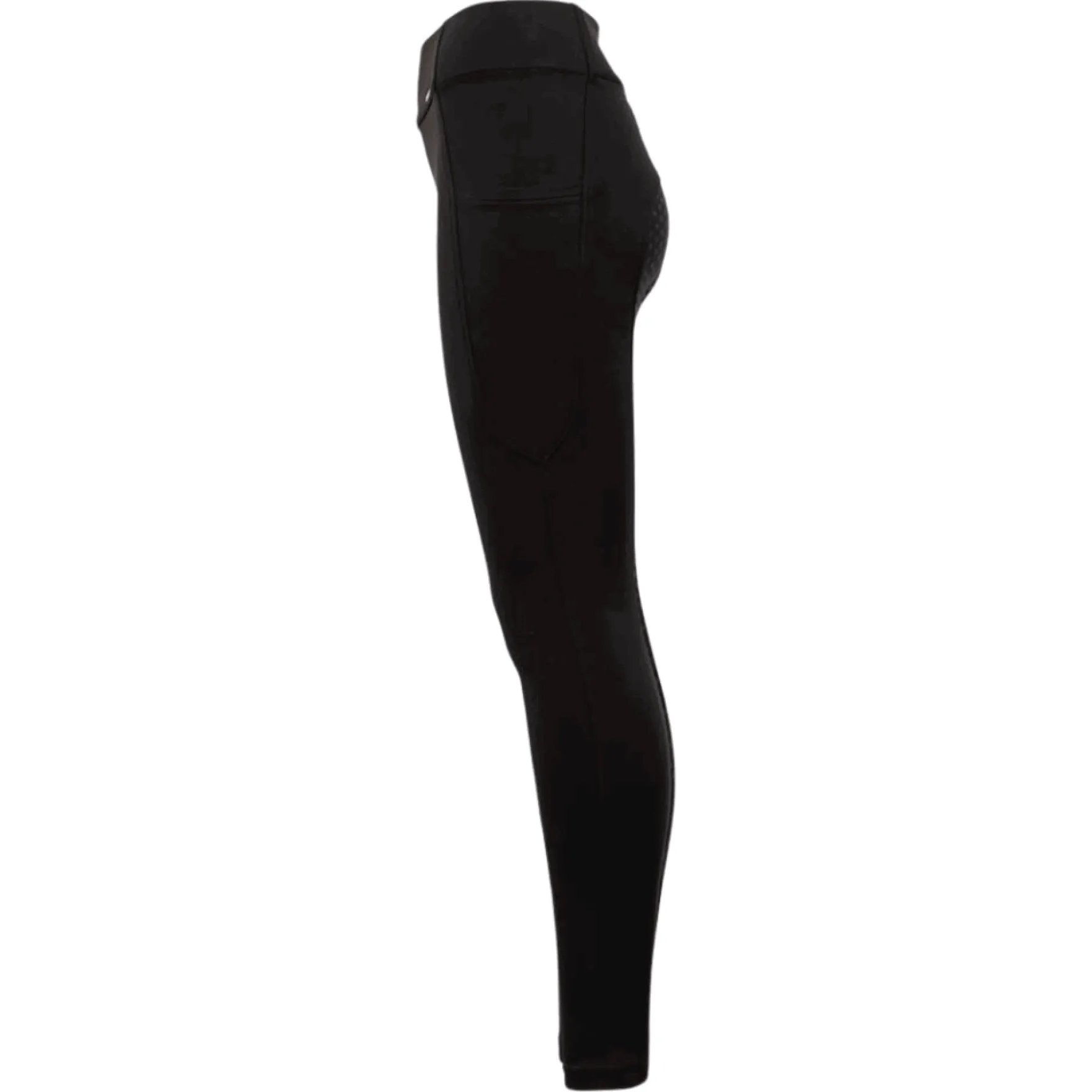 Reitleggings Damen Bouvardia, Vollbesatz, Full-Grip, High Waist