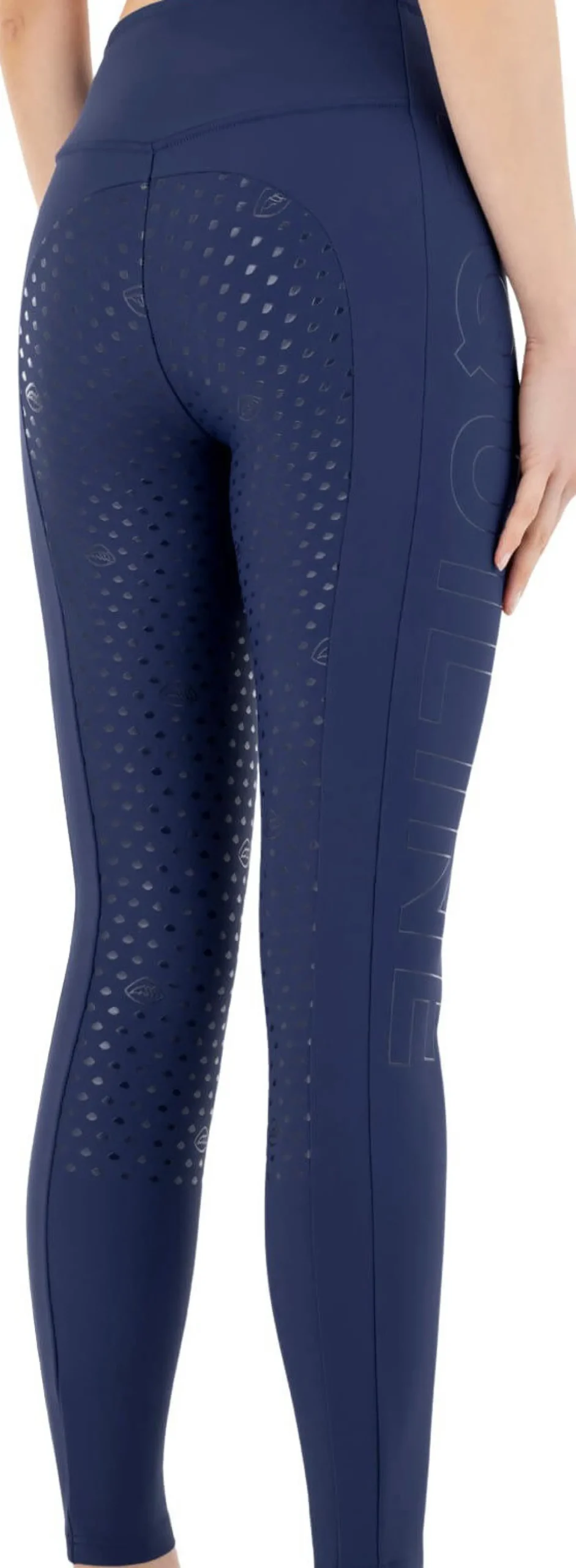 Reitleggings Damen Caisfh HW25, Vollbesatz, Full-Grip, High Waist, Winterreitleggings
