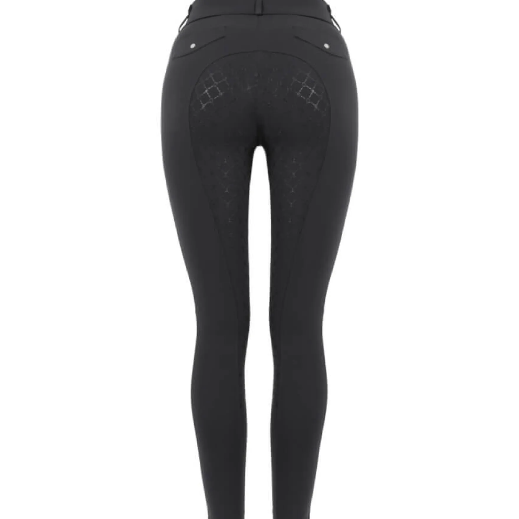 Reitleggings Damen CAVALCANDISS GRIP MOBILE HW22, Vollbesatz, Full-Grip