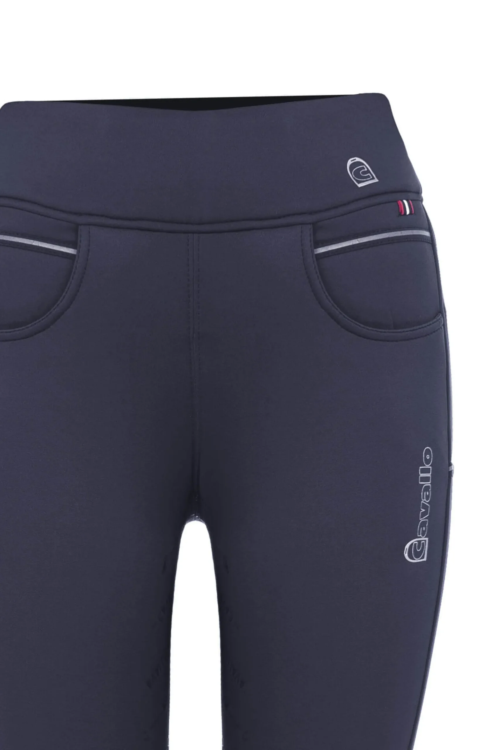 Reitleggings Damen CAVALLIZ GRIP RL HW24, Vollbesatz, Full-Grip