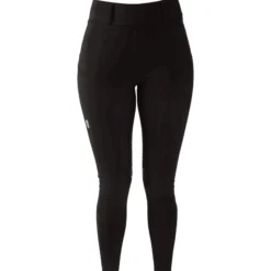 Reitleggings Damen Classic, Kniebesatz, Knee-Grip, High Waist