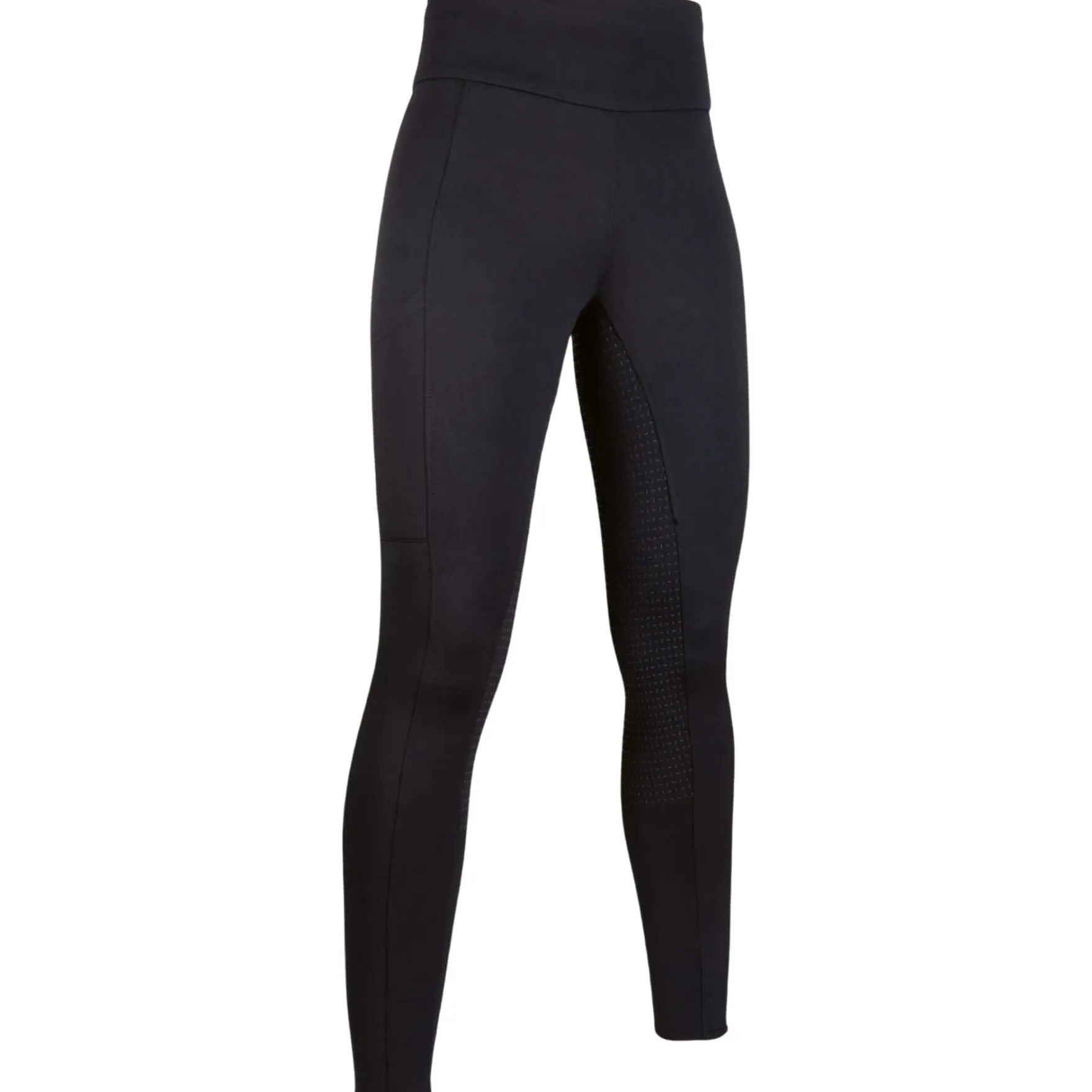 Reitleggings Damen Cosy Style, Vollbesatz, Full-Grip, Winterreitleggings