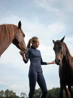 Reitleggings Damen Eos 2.0, Vollbesatz, Full-Grip