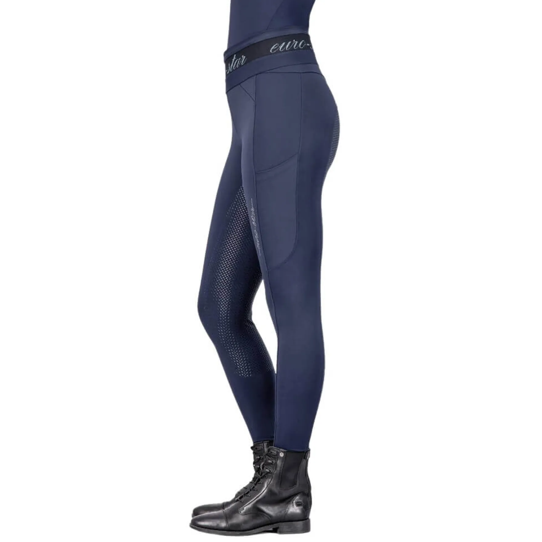 Reitleggings Damen ESAres FS23, Vollbesatz, Full-Grip