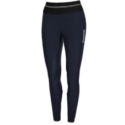 Reitleggings Damen Gia Athleisure Softshell, Vollbesatz, Full-Grip, Winterreitleggings