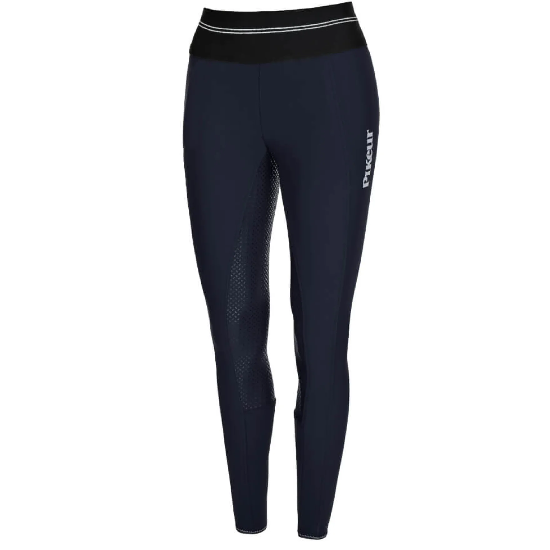 Reitleggings Damen Gia Athleisure Softshell, Vollbesatz, Full-Grip, Winterreitleggings