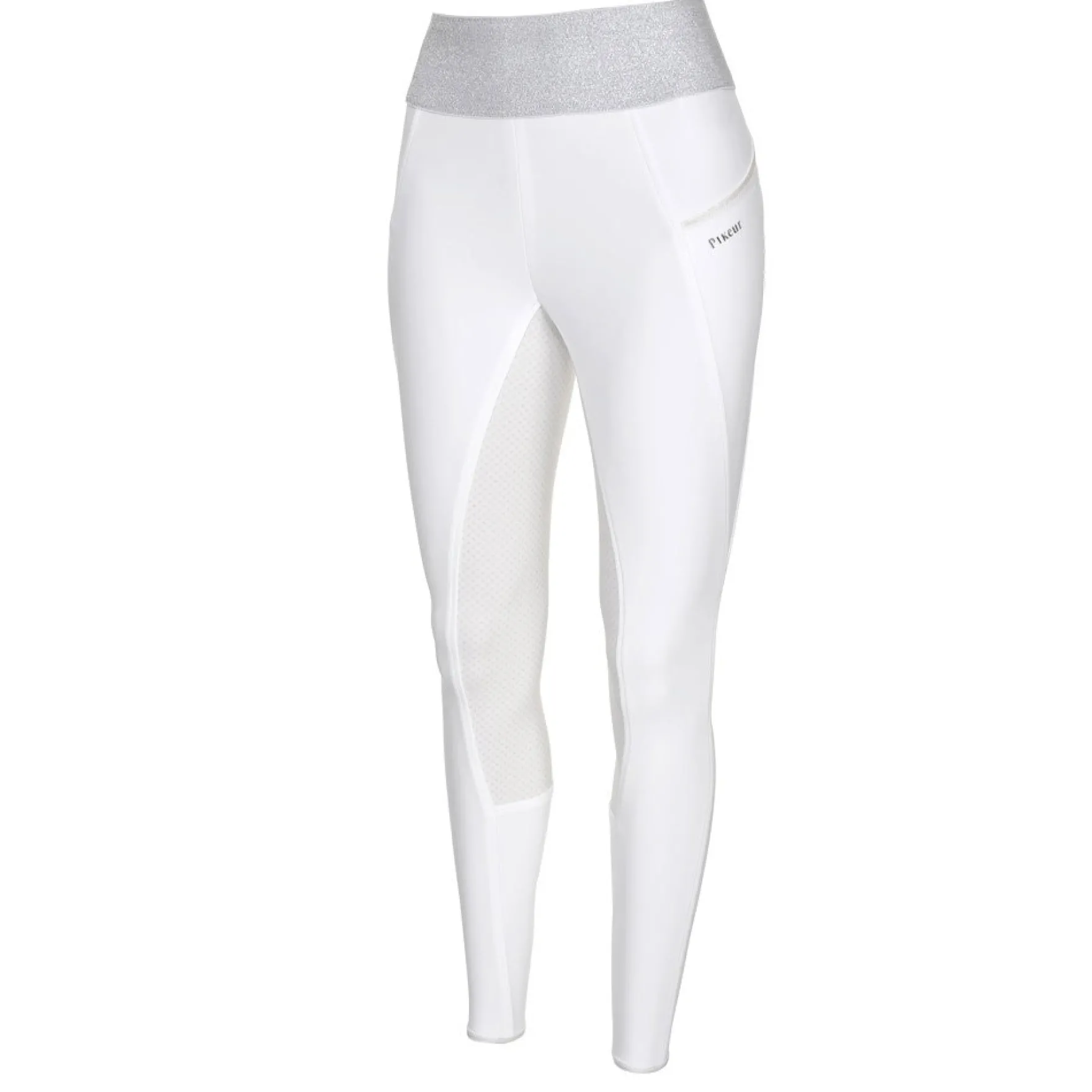 Reitleggings Damen Hanne, Kniebesatz, Knee-Grip