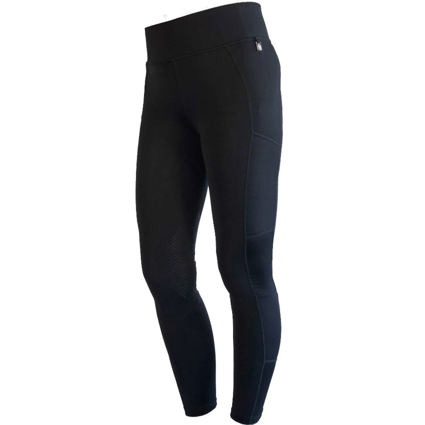Reitleggings Damen Katinka, Kniebesatz, Knee-Grip