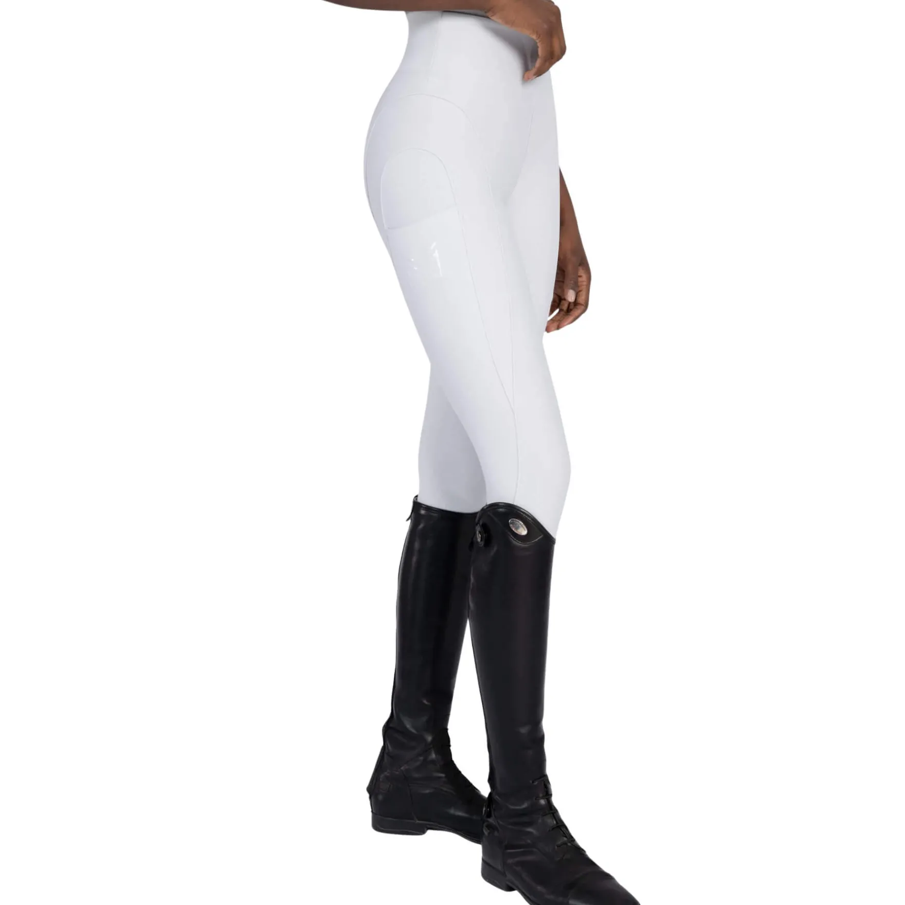 Reitleggings Damen Outline FS25, Vollbesatz, Full-Grip