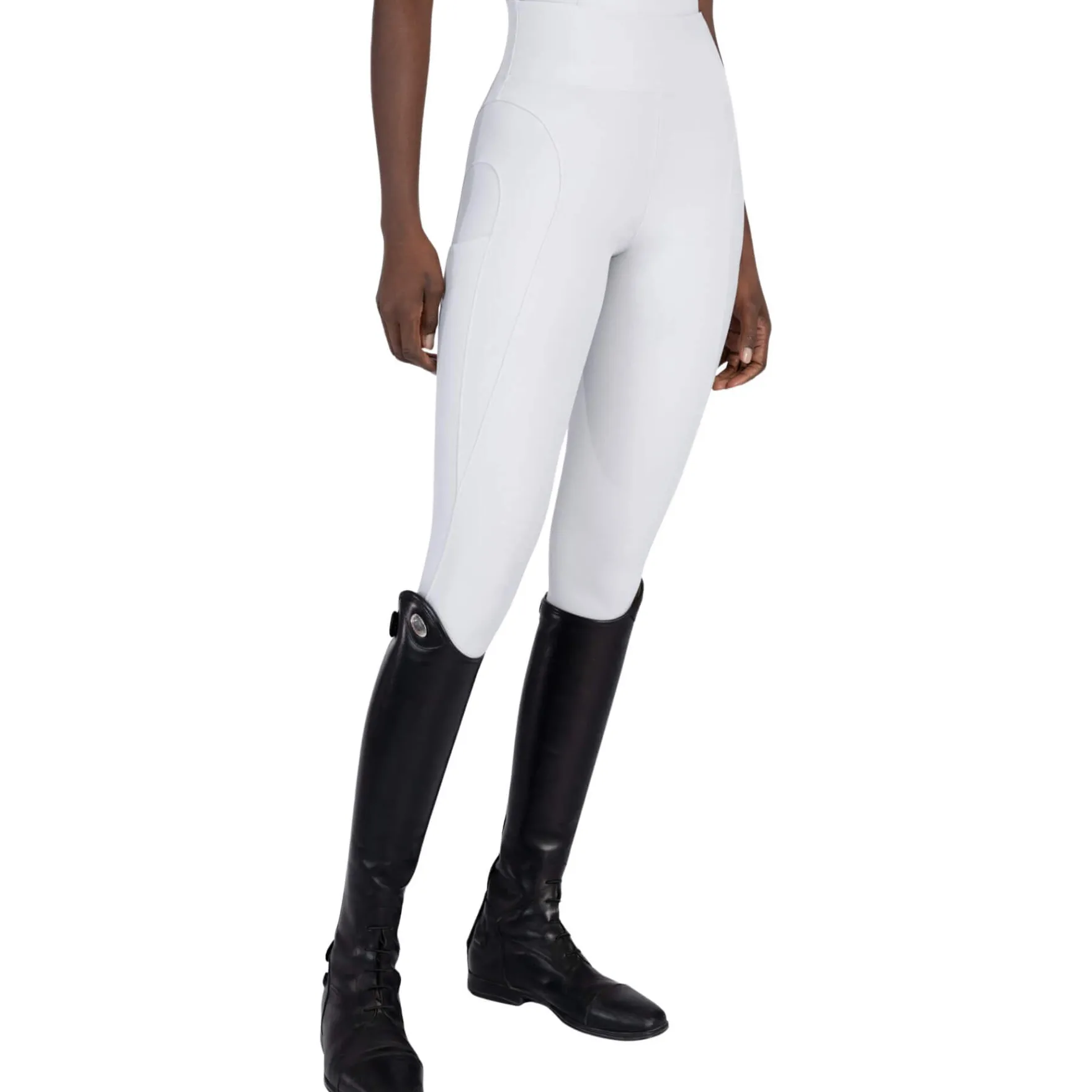 Reitleggings Damen Outline FS25, Vollbesatz, Full-Grip