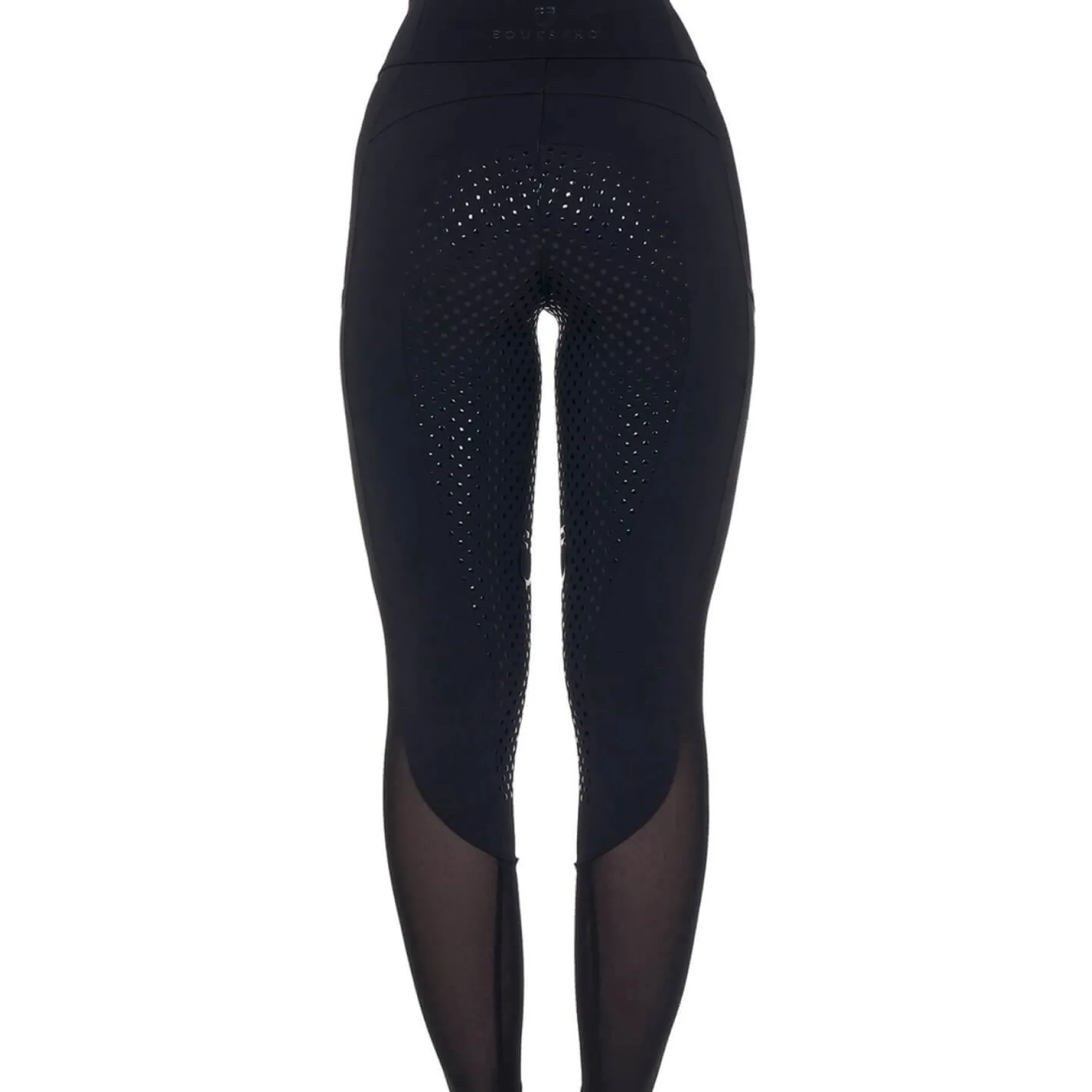 Reitleggings Damen Perforated Inserts, Vollbesatz, Full-Grip, Sommerreitleggings