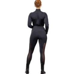 Reitleggings Damen Reggings R1 Lightweight, Kniebesatz, Knee-Grip, UV-Schutz