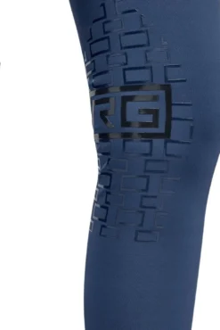 Reitleggings Damen RG HW22, Kniebesatz, Knee-Grip