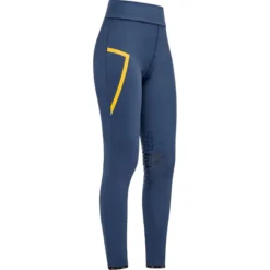 Reitleggings Damen RG HW22, Kniebesatz, Knee-Grip