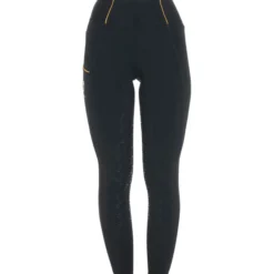 Reitleggings Damen Slim Fit FS26, Vollbesatz, Full-Grip, High Waist