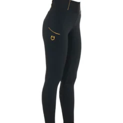 Reitleggings Damen Slim Fit FS26, Vollbesatz, Full-Grip, High Waist