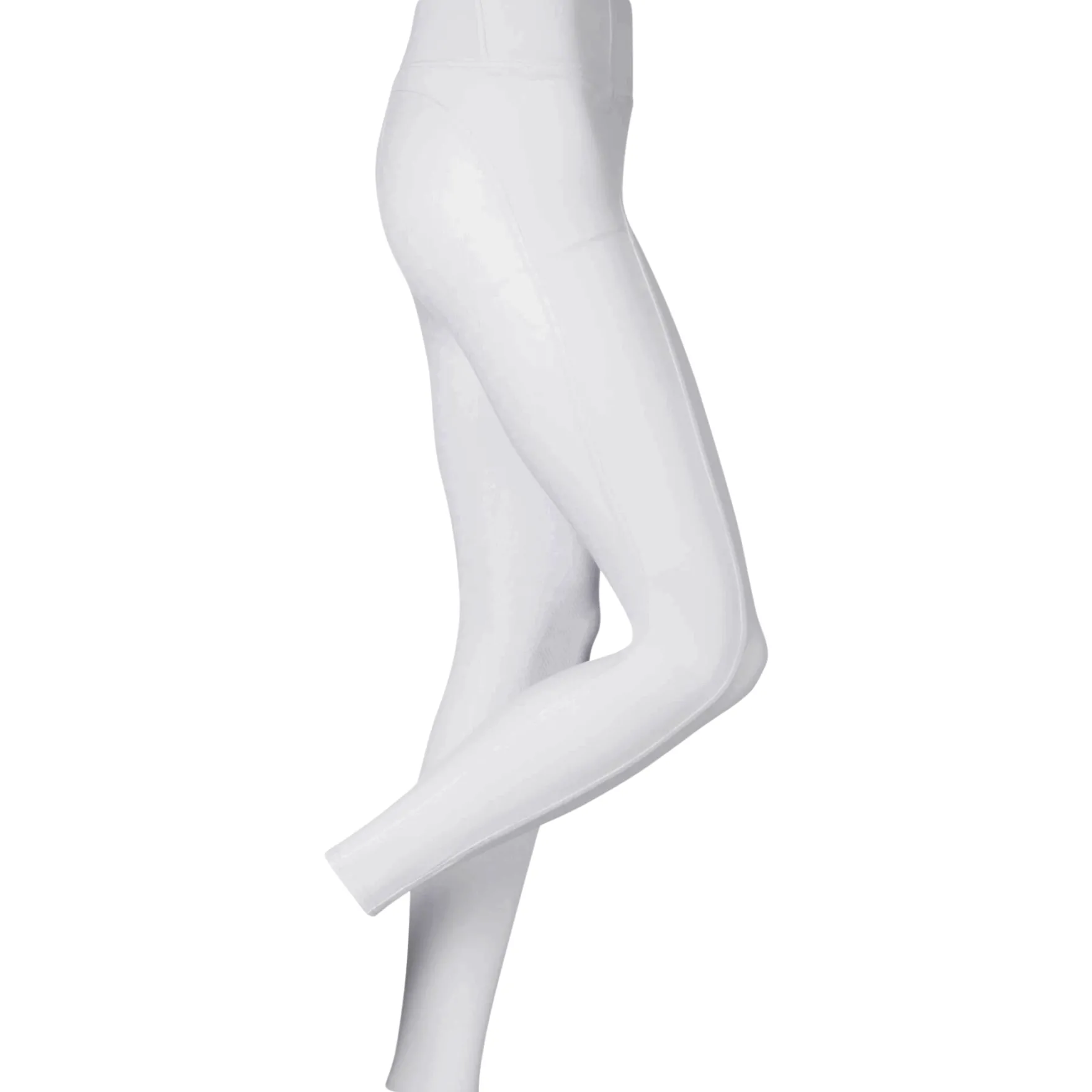 Reitleggings Damen Summer Pull On, Vollbesatz, Full-Grip, Sommerreitleggings