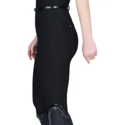 Reitleggings Damen Velya, Vollbesatz, Full-Grip, mit Gürtel
